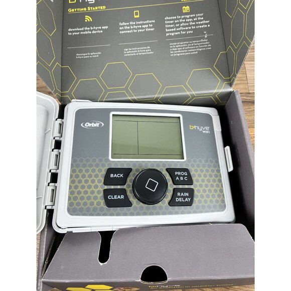 Orbit 57946 B-HYVE Indoor/outdoor 6 Station WiFi Sprinkler Controller TMR 9460OB - Picture 5 of 11